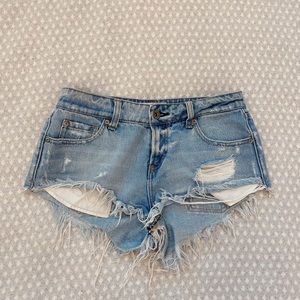 Pistola Denim Jean Shorts